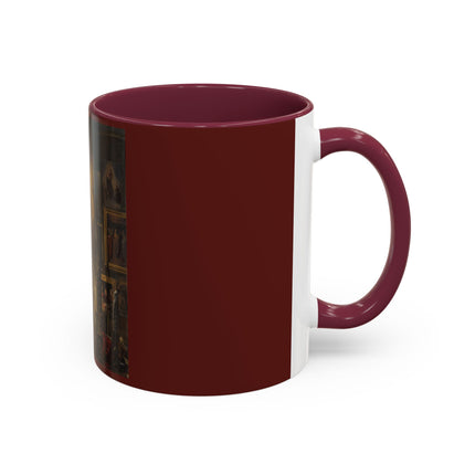 Raphael and his Muse in the Atelier by Vincenzo Abbati Colorful Mugs (11oz, 15oz)