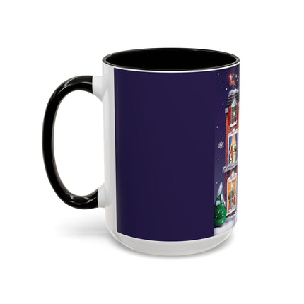 A Christmas Eve Celebration Colorful Mugs (11oz, 15oz)