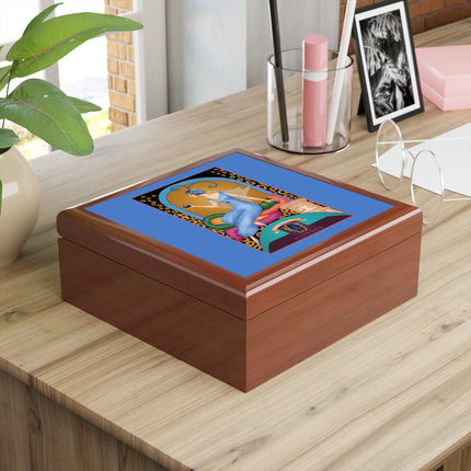 September & Sapphire (from the Gem Series) by Sofia Chiostri Jewelry Box