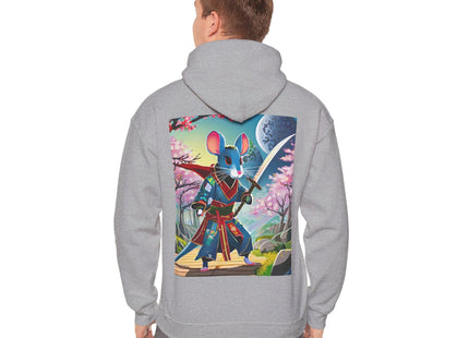 Cyber Samurai Rat – Heavy Blend™ Hooded Sweatshirt