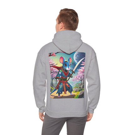 Cyber Samurai Rat – Heavy Blend™ Hooded Sweatshirt