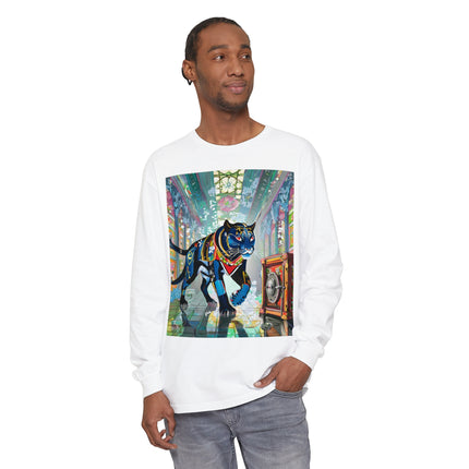Cyber Panther's Hunt Long Sleeve T-Shirt