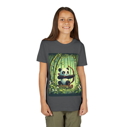 Bamboo Archer Panda Youth Short Sleeve Tee
