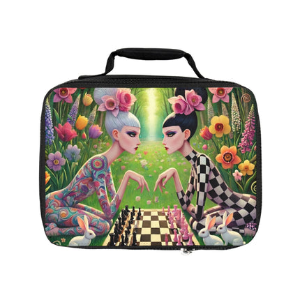 The Spring Gambit: A Fairy’s Move Lunch Bag – Whimsical Chess & Spring Magic