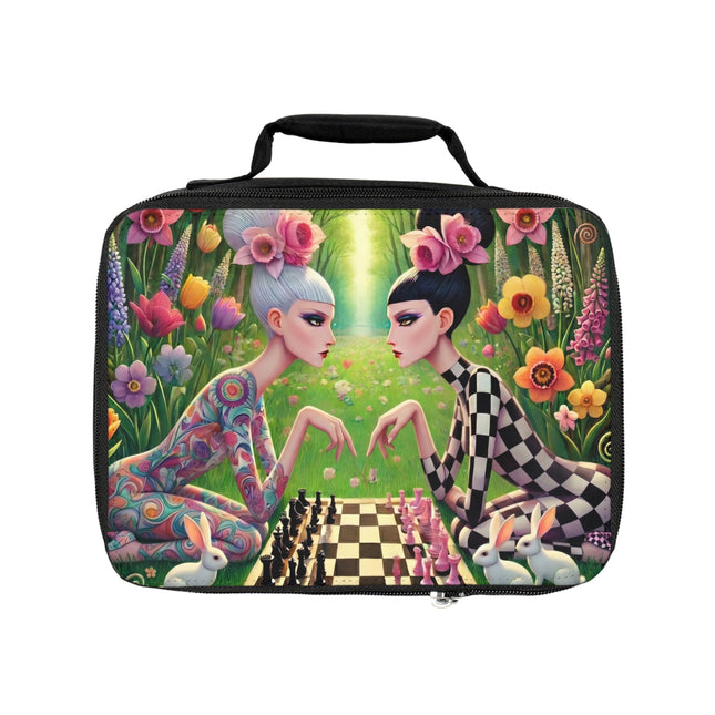 The Spring Gambit: A Fairy’s Move Lunch Bag – Whimsical Chess & Spring Magic
