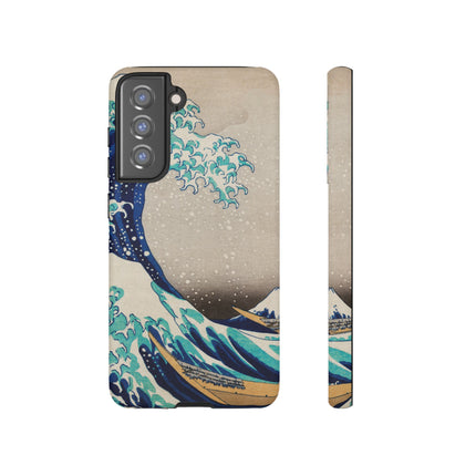 The Great Wave off Kanagawa by Katsushika Hokusai Phone Cases
