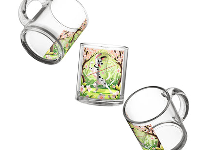 Dalmatian Dance in Glass Mug, 10oz