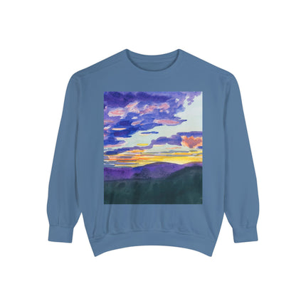 Naturstudie XII by Karl Wiener Garment-Dyed Sweatshirt