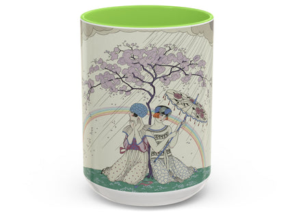 L’Arc-en-Ciel by George Barbier Colorful Mugs (11oz, 15oz)