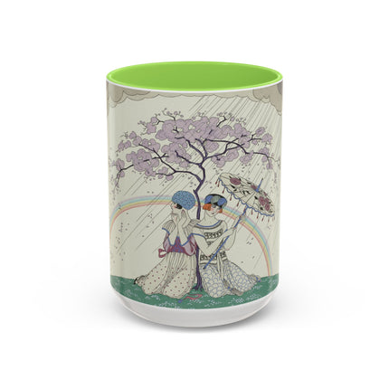 L’Arc-en-Ciel by George Barbier Colorful Mugs (11oz, 15oz)