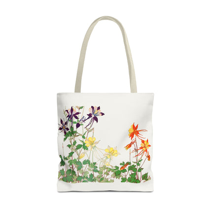 Aquilegia Flower by Tanigami Kônan Tote Bag (AOP)