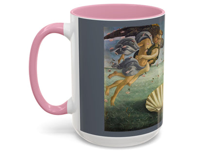 Birth of Venus by Sandro Botticelli Colorful Mugs (11oz, 15oz)