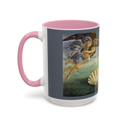 Birth of Venus by Sandro Botticelli Colorful Mugs (11oz, 15oz)