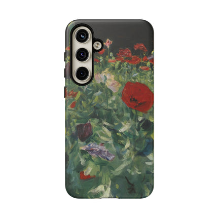 Poppies (A Study of Poppies for Carnation, Lily, Lily, Rose) by John Singer Sargent Phone Cases