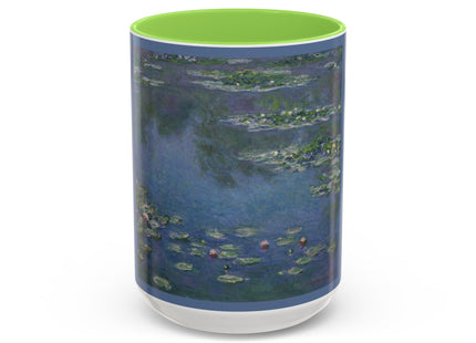 Water Lilies by Claude Monet Colorful Mugs (11oz, 15oz)