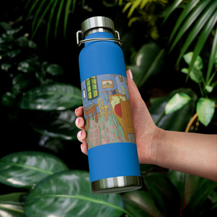 The Bedroom by Vincent van Gogh Copper Vacuum Insulated Bottle, 22oz