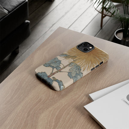 Chrysanthemum Blossom by Keika Hasegawa Phone Cases