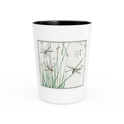 Dragonflies by Morimoto Toko Ceramic Shot Glass
