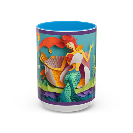 Charming Mermaid Colorful Mugs (11oz, 15oz)