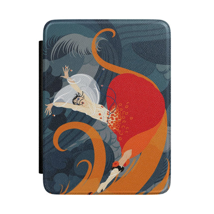 Flame of the Tempest Kindle Case – Fiery Drama & Elemental Grace
