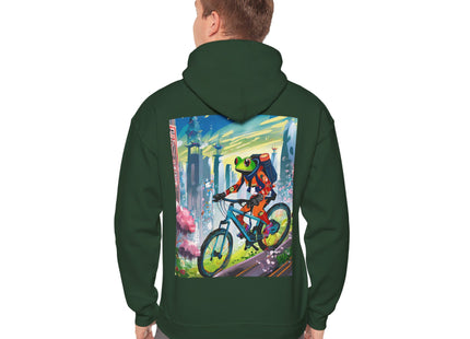 Cyberpunk Frog – Heavy Blend™ Hooded Sweatshirt