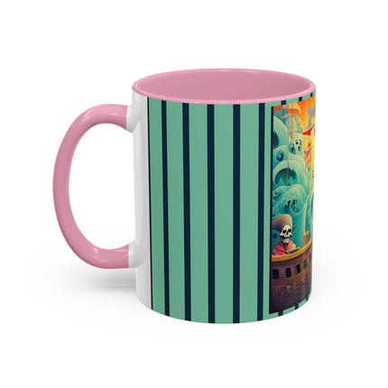 Skeleton Crew of the Misty Seas Colorful Mugs (11oz, 15oz)