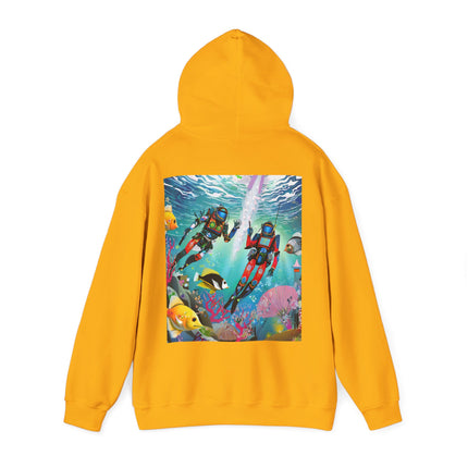 FBI Robot Dive Team – Heavy Blend™ Hooded Sweatshirt