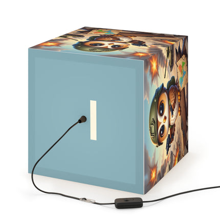 🦉🌟 The Owl on the Front Lines Light Cube Lamp – Courage & Quiet Strength