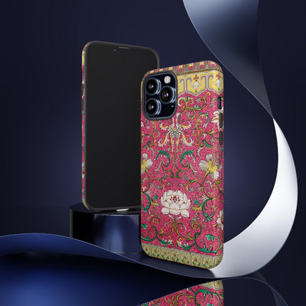 Pink Floral Pattern by Owen Jones Phone Cases