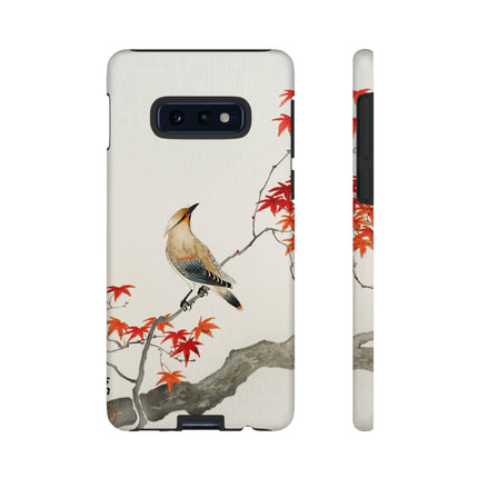 Japanese Bird on Maple by Ohara Koson Phone Cases