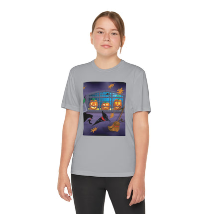 Whimsical Halloween Mischief Youth Competitor Tee
