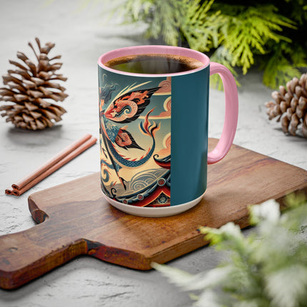 Dragon Fairy of the Temple Colorful Mugs (11oz, 15oz)