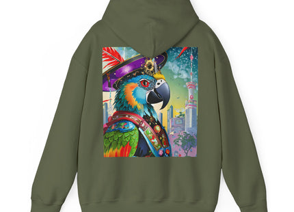 The Parrot Aristocrat – Heavy Blend™ Hooded Sweatshirt