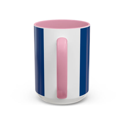 Blue Jay at an Autumn Tea Ceremony Colorful Mugs (11oz, 15oz)