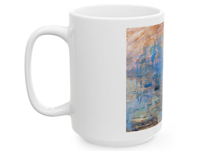 Sunrise by Claude Monet Ceramic Mug (11oz, 15oz)