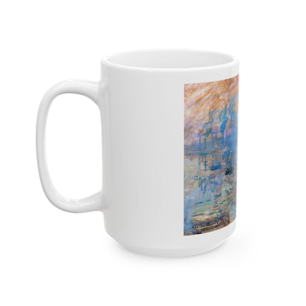 Sunrise by Claude Monet Ceramic Mug (11oz, 15oz)