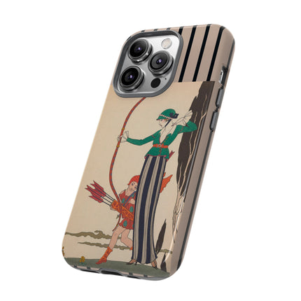 L'Arc Rouge by George Barbier Phone Cases