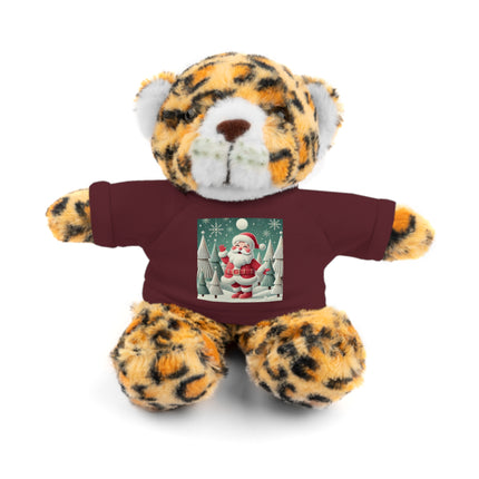 Santa's Joyful Night Stuffed Animals with Tee