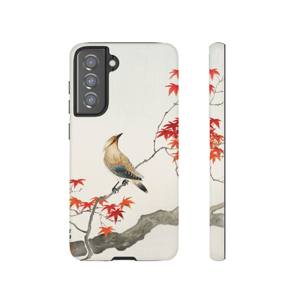 Japanese Bird on Maple by Ohara Koson Phone Cases