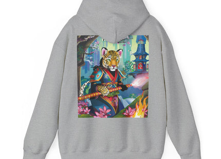 Cyberpunk Leopard – Heavy Blend™ Hooded Sweatshirt