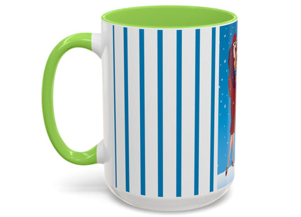Snowfall & Couture Colorful Mugs (11oz, 15oz)