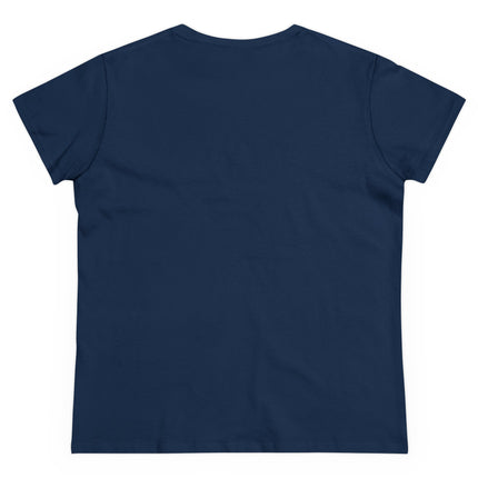 Women's Ethereal Irises Print Midweight Cotton Tee