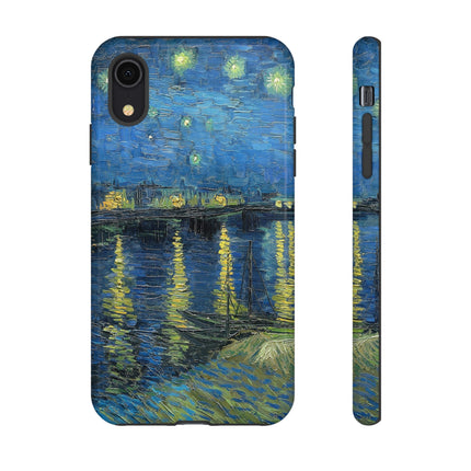 Starry Night Over the Rhone by Vincent Van Gogh Phone Cases
