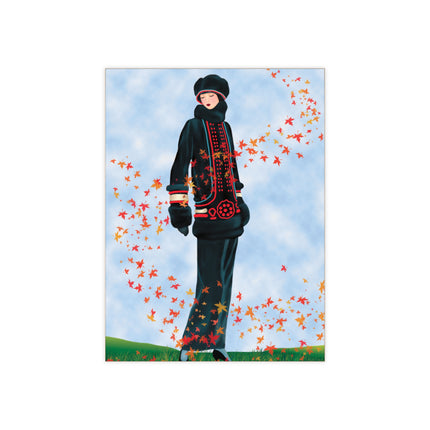 Elegance in Autumn Ceramic Tile