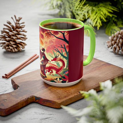 The Dragon Fairy’s Dance Colorful Mugs (11oz, 15oz)
