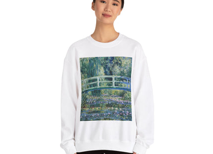 Water Lilies and Japanese Bridge by Claude Monet Heavy Blend™ Crewneck Sweatshirt