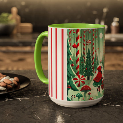 Enchanted Candy Forest Colorful Mugs (11oz, 15oz)