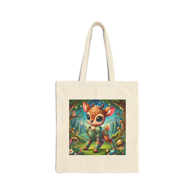 Fawn Defender Cotton Canvas Tote Bag