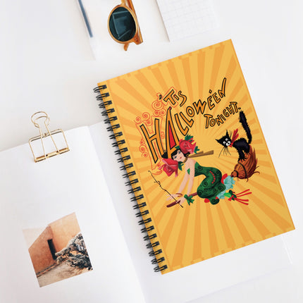 The Bewitching Ride Spiral Notebook - Ruled Line