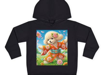 Chrysanthemum Meadow Play Toddler Pullover Fleece Hoodie